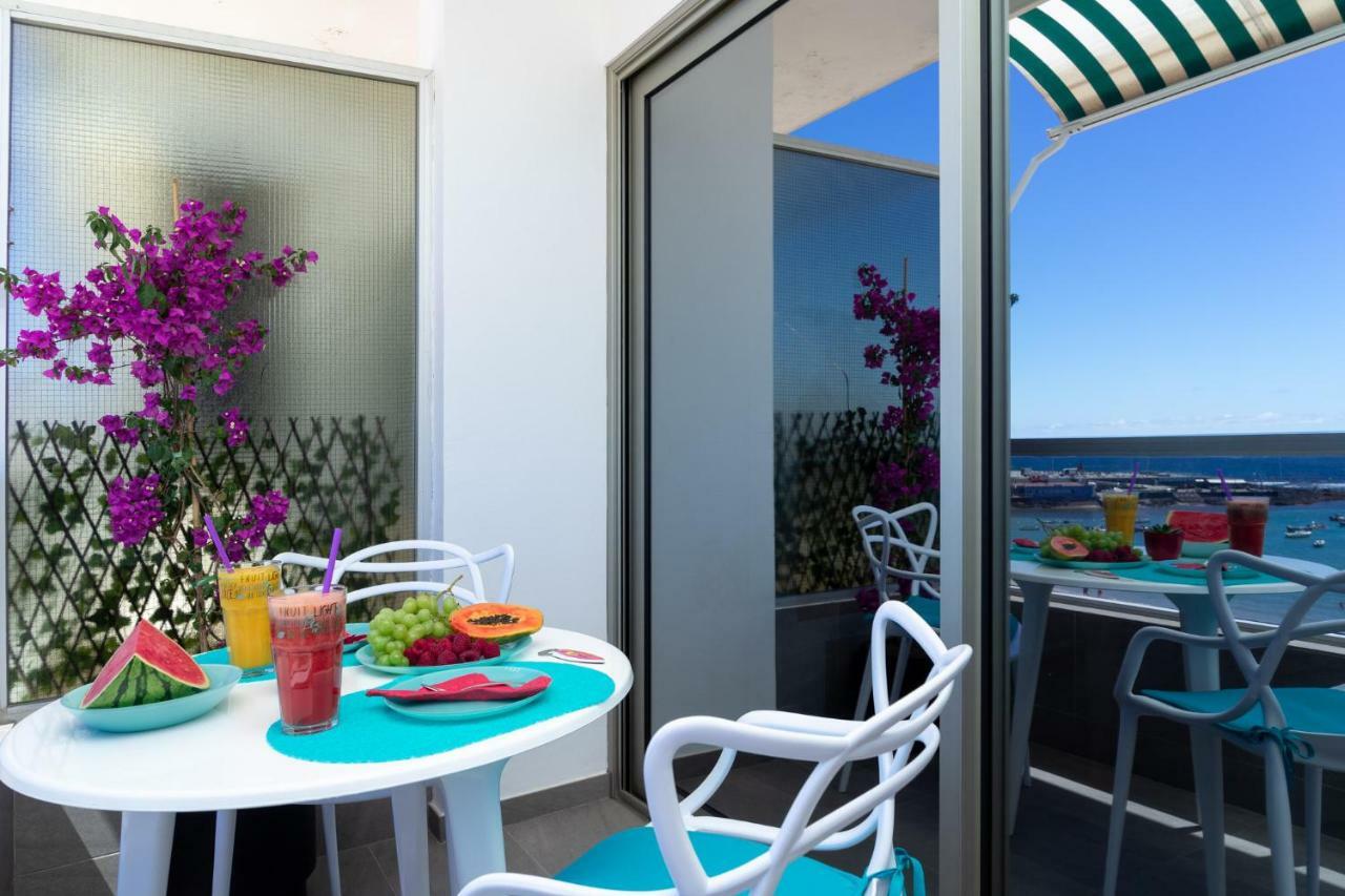 Frontline With Blue Views Apartment Las Palmas de Gran Canaria Luaran gambar